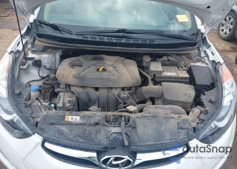 2013 Hyundai Elantra Gls from USA, damaged, VIN 5NPDH4AE9DH285091